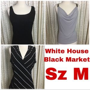 WHBM Sleeveless Tops Lot Bundle, Tank